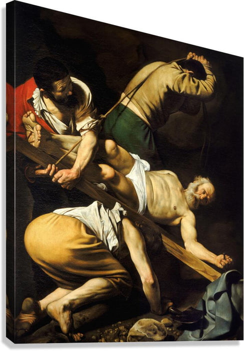 Saint Pierre (Crucifixion de saint Pierre, chapelle Cerasi)