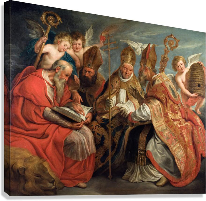 Les quatre Pères de l'Église latine