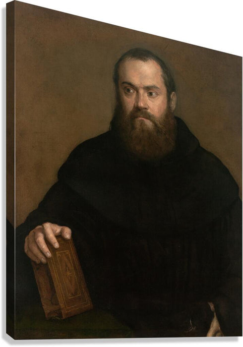 Un moine avec un livre