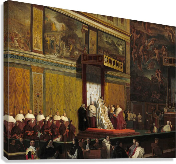 Pope Pius VII in the Sistine Chapel