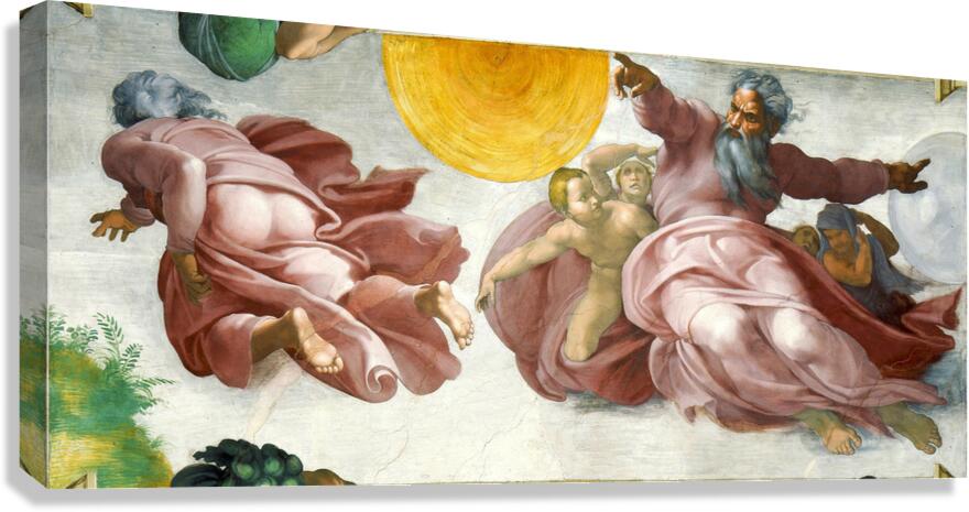 La Création du Soleil (Chapelle Sixtine)