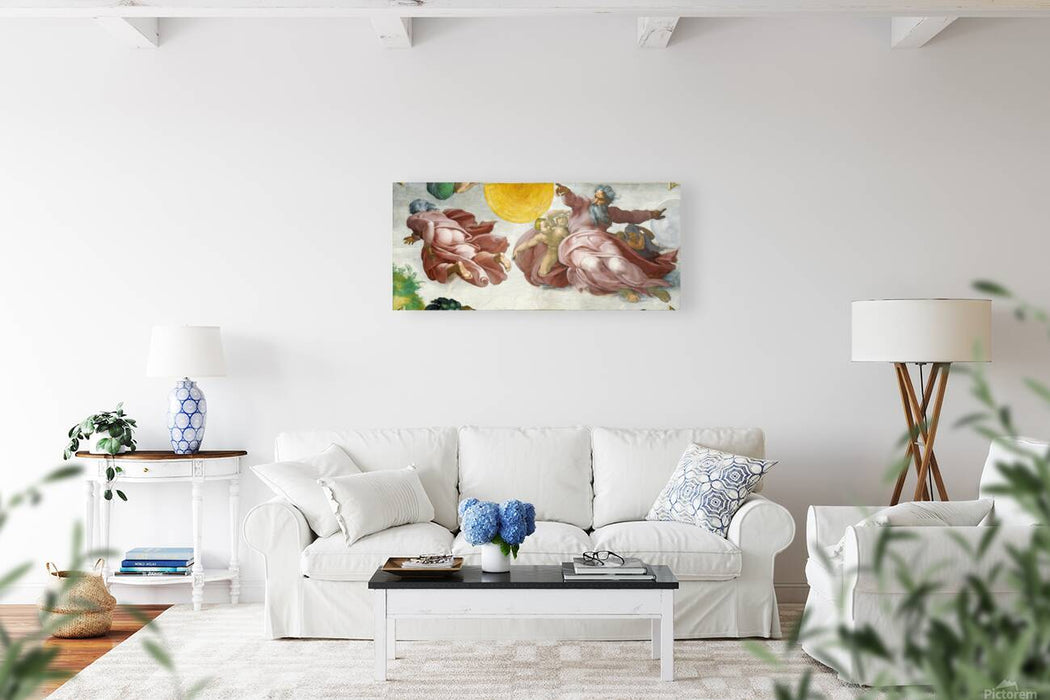 La Création du Soleil (Chapelle Sixtine)