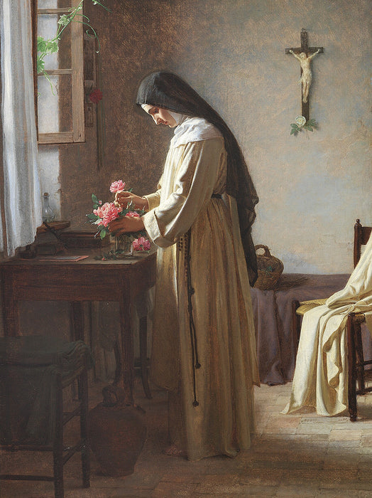 A Nun in the Morning in her Cell