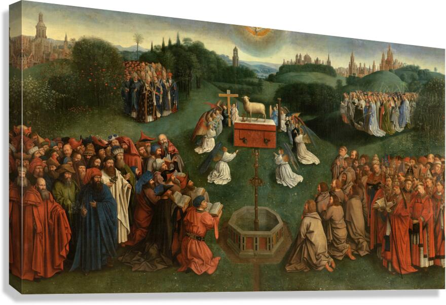 Adoration Of The Mystic Lamb (Ghent Altarpiece)