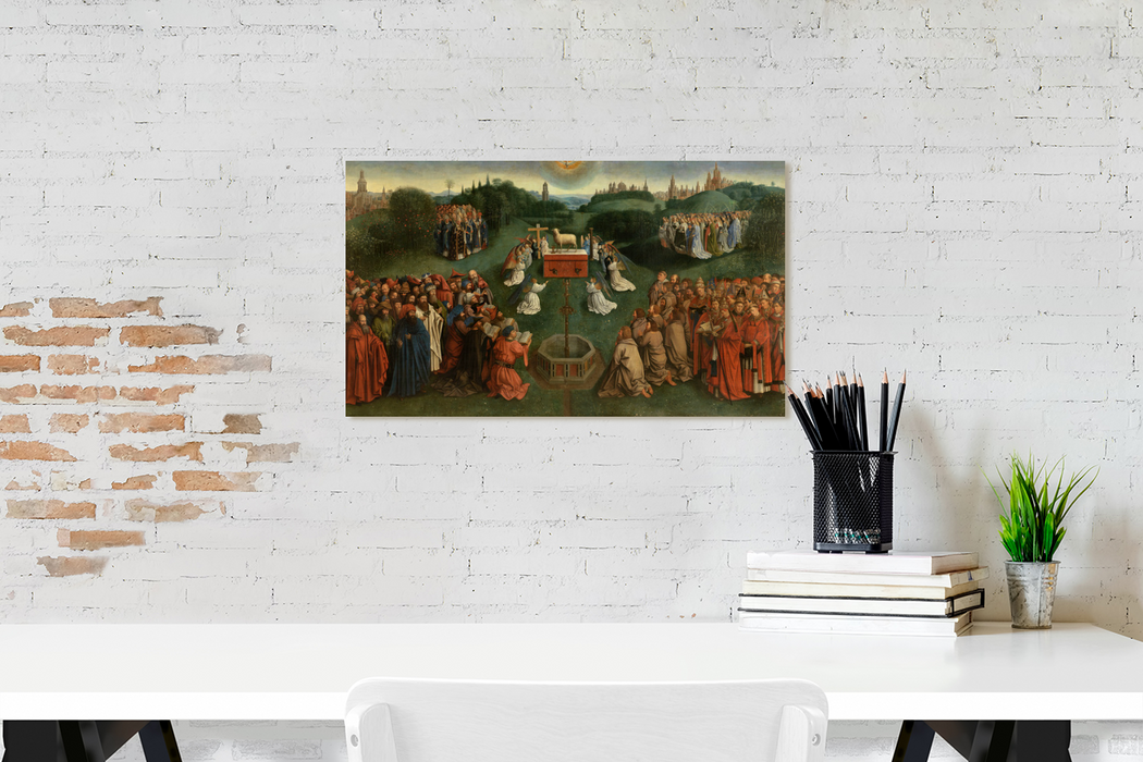 Adoration Of The Mystic Lamb (Ghent Altarpiece)