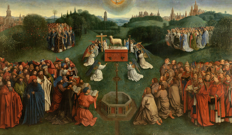 Adoration Of The Mystic Lamb (Ghent Altarpiece)