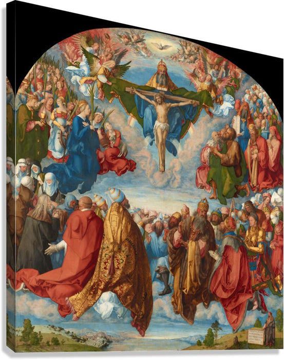 Adoration Of The Trinity