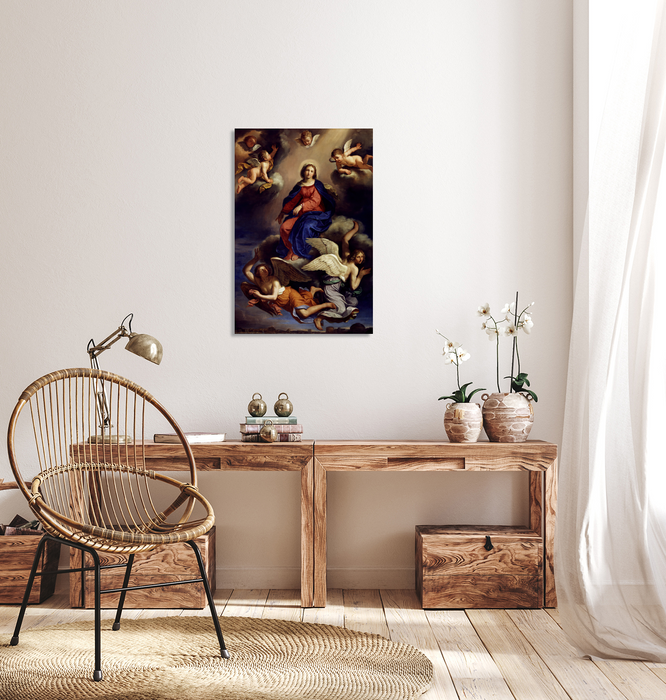 Assumption Of The Virgin by Guercino