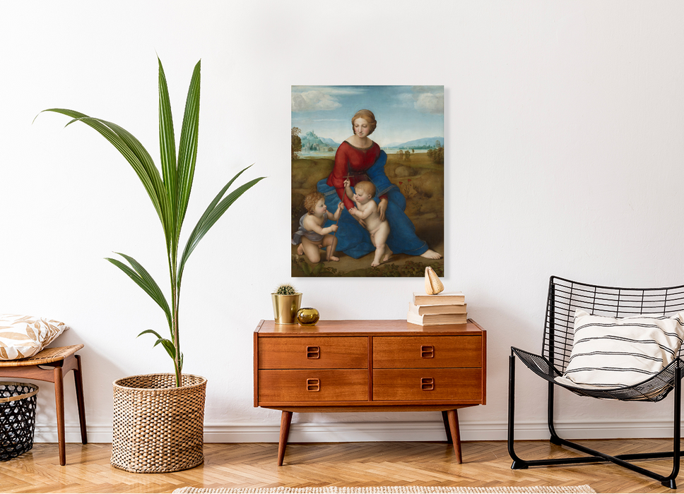 Madonna In The Meadow by Raphael