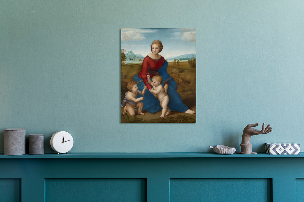 Madonna In The Meadow by Raphael