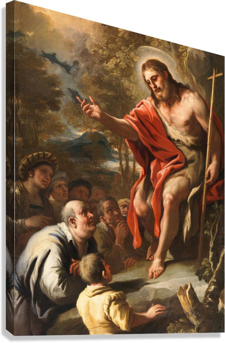 Saint Jean prêchant dans le désert