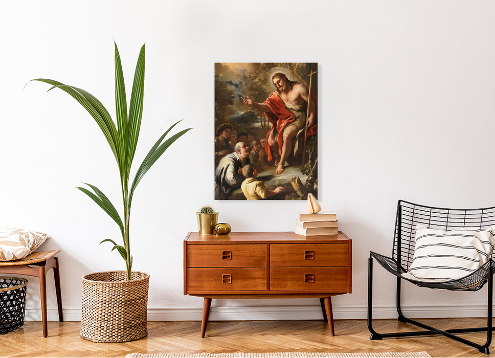 Saint Jean prêchant dans le désert