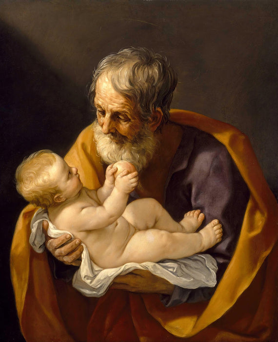 Saint Joseph And Christ Child