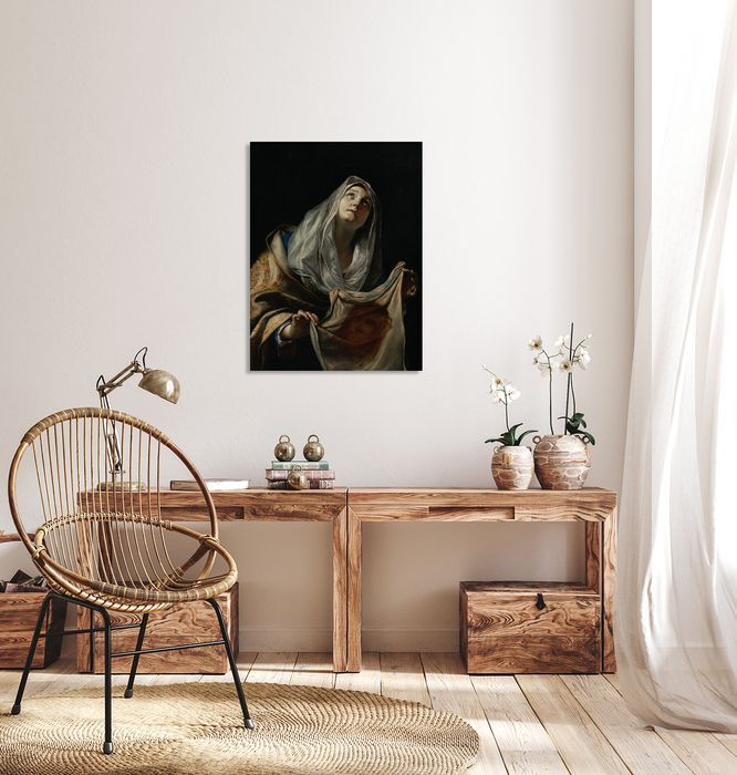 Saint Veronica With The Veil by Mattia Preti