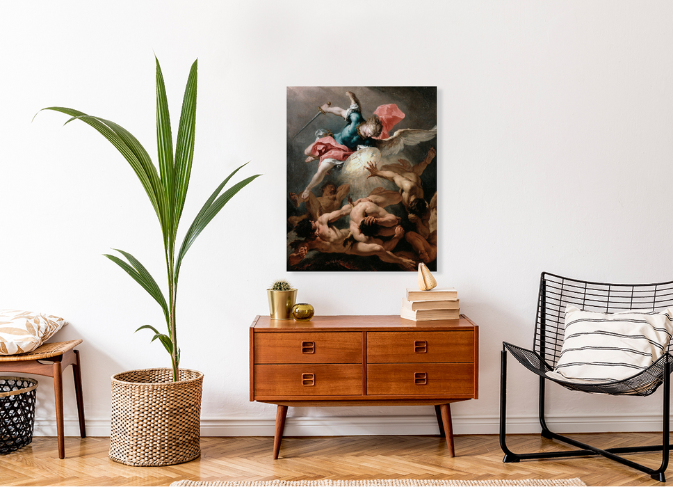 The Fall Of The Rebel Angels by Sebastiano Ricci