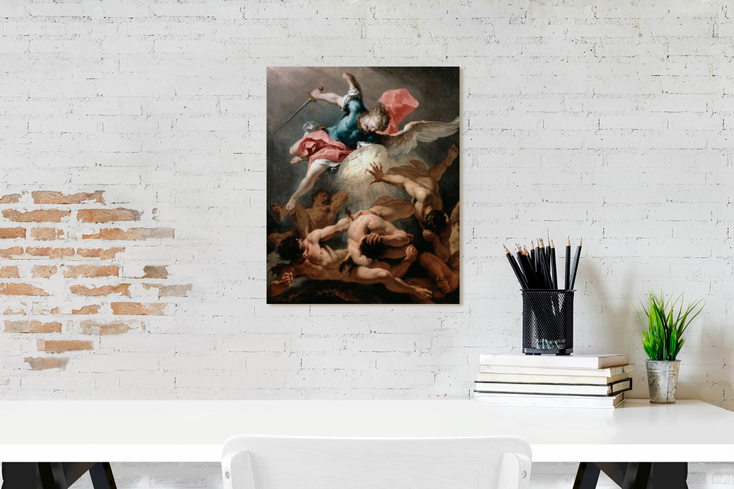 The Fall Of The Rebel Angels by Sebastiano Ricci