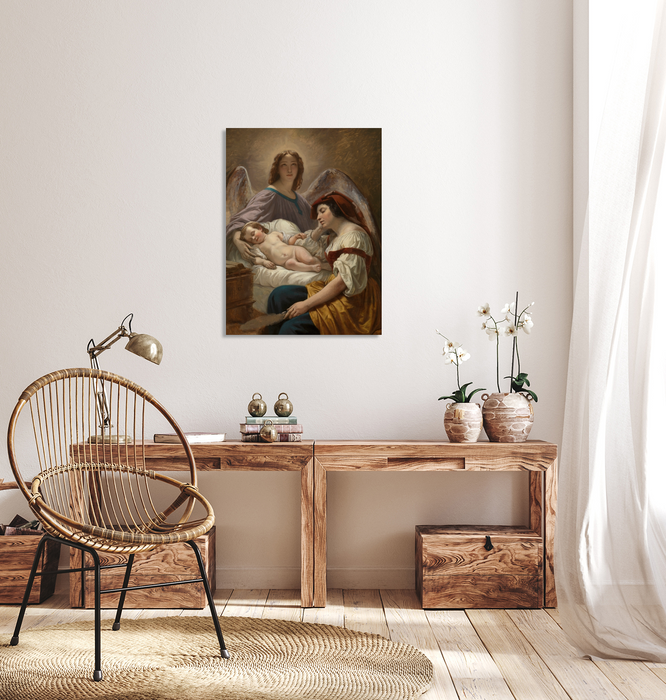 The Guardian Angel by Henri Decaisne