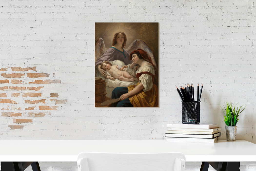 The Guardian Angel by Henri Decaisne