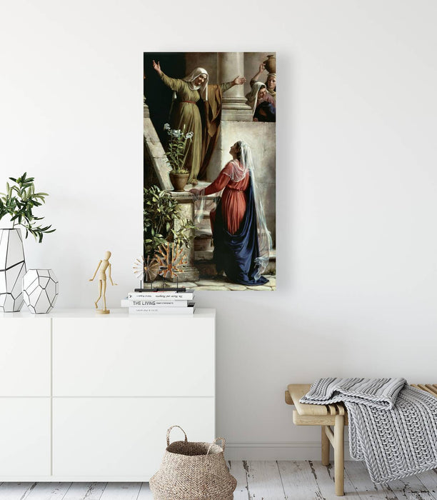 The Meeting Of Mary And Elisabeth