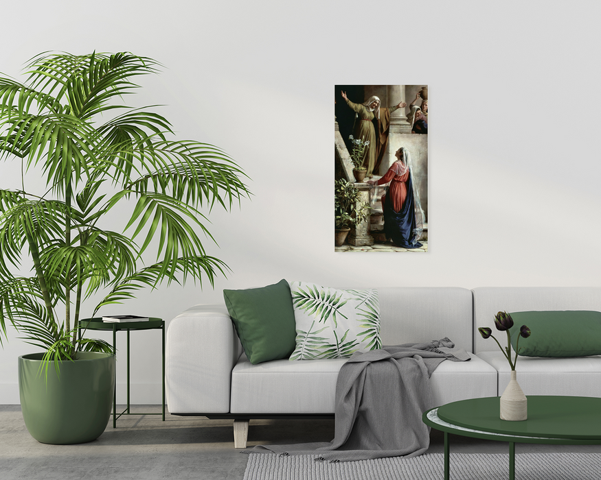 The Meeting Of Mary And Elisabeth