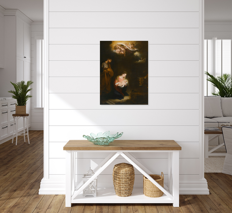 The Nativity With The Annunciation To The Shepherds