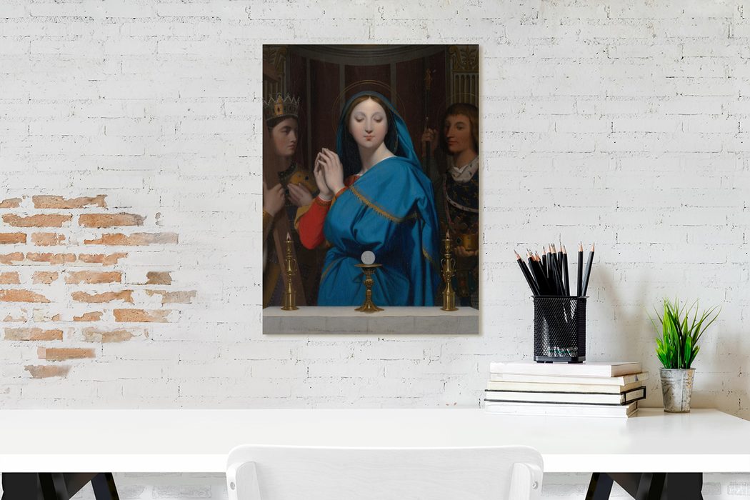 The Virgin Adoring The Host