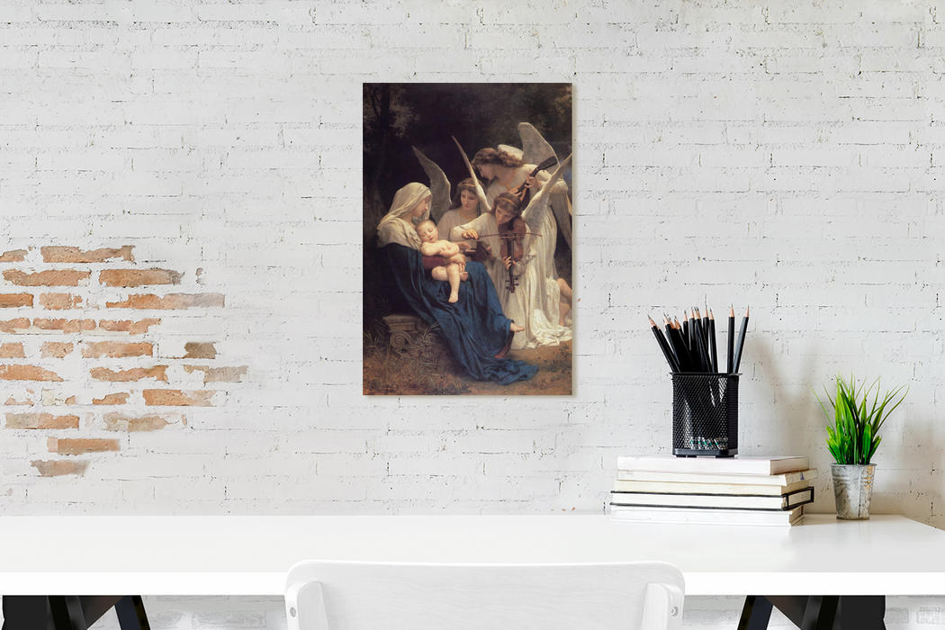 The Virgin With Angels by William Bouguereau